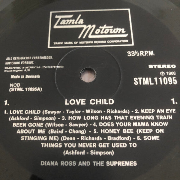 The Supremes : Love Child (LP, Album)
