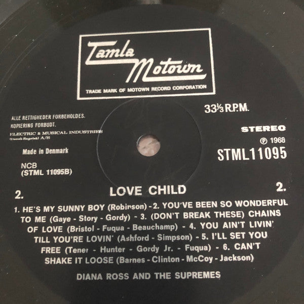 The Supremes : Love Child (LP, Album)
