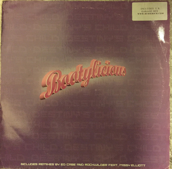 Destiny's Child : Bootylicious (12")