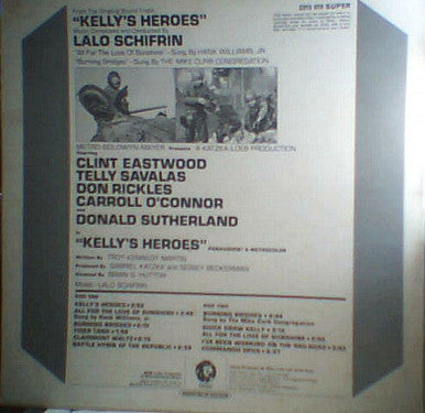 Lalo Schifrin : Kelly's Heroes (Music From The Original Sound Track) (LP, Album)