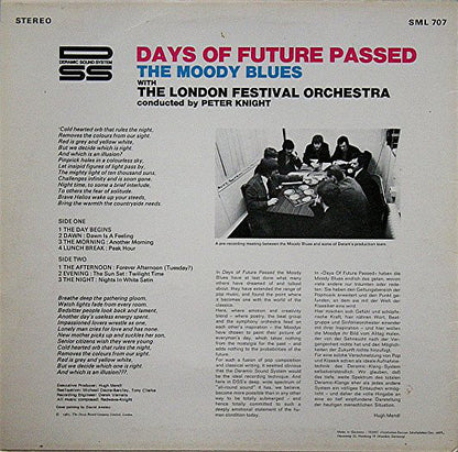 The Moody Blues With The London Festival Orchestra : Days Of Future Passed (LP, Album)