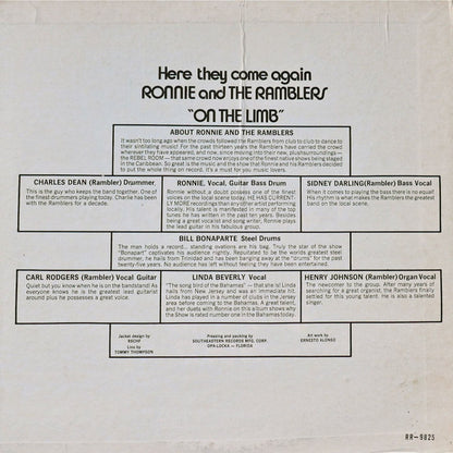 Ronnie Butler & The Ramblers : Here They Come Again - On The Limb (LP, Album)