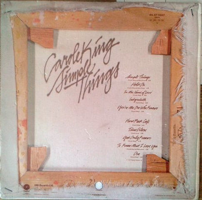 Carole King : Simple Things (LP, Album)