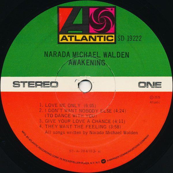 Narada Michael Walden : Awakening (LP, Album, RI)