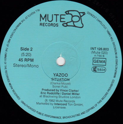 Yazoo : Only You (12", Maxi)