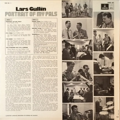 Lars Gullin : Portrait Of My Pals (LP, Album, Mono)