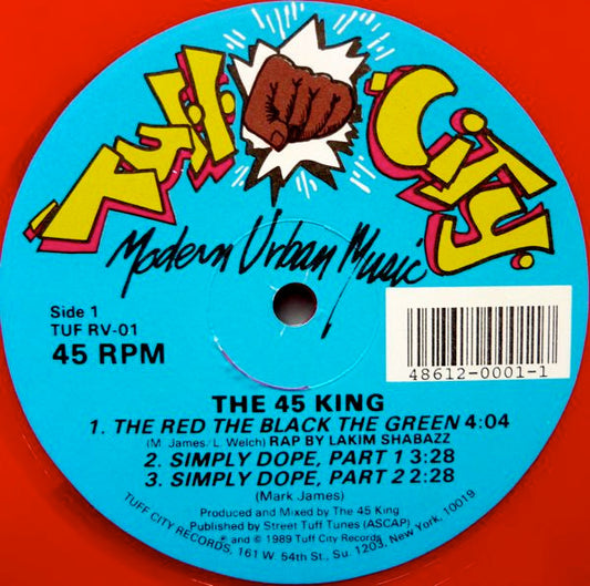 The 45 King : The Red The Black The Green (12", Maxi, Ltd, Red)