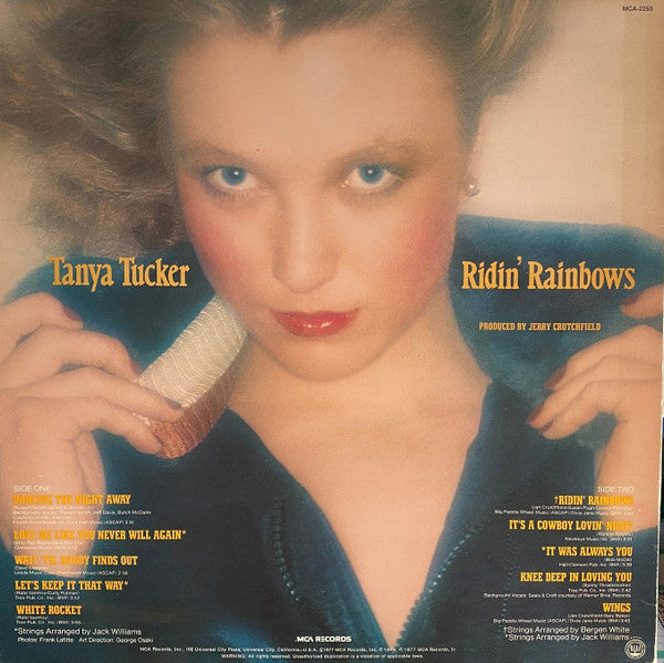 Tanya Tucker : Ridin' Rainbows (LP, Album)
