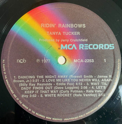 Tanya Tucker : Ridin' Rainbows (LP, Album)