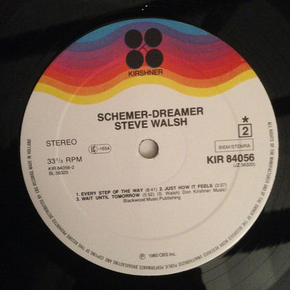 Steve Walsh : Schemer Dreamer (LP, Album)