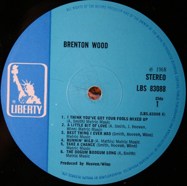 Brenton Wood : Gimme Little Sign (LP, Album)