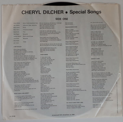 Cheryl Dilcher : Special Songs (LP, Album)