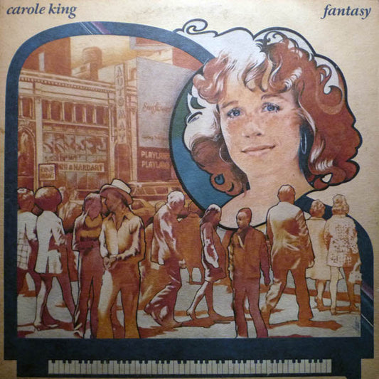 Carole King : Fantasy (LP, Album, Pit)