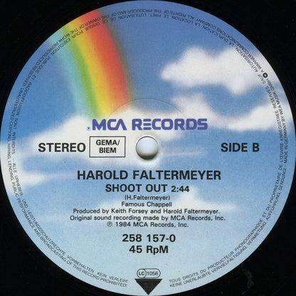 Harold Faltermeyer : Axel F (Brand New Detroit '87 Mix) (12")