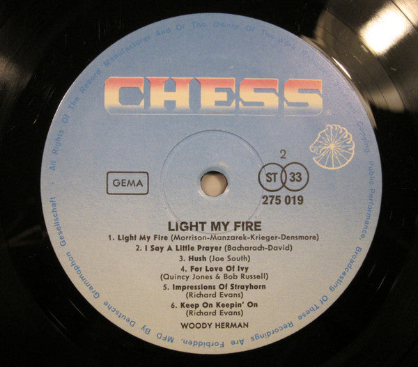 Woody Herman : Light My Fire (LP, Album)