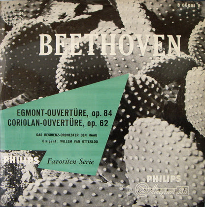 Ludwig van Beethoven - Residentie Orkest, Willem Van Otterloo : Egmont-Ouvertüre, Op. 84 / Coriolan-Ouvertüre, Op. 62 (10", Mono)
