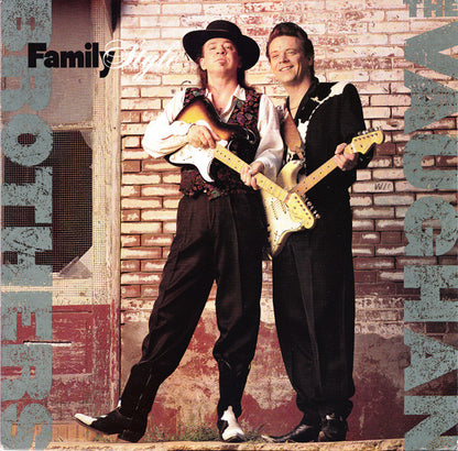 The Vaughan Brothers : Family Style (LP, Album, RE)