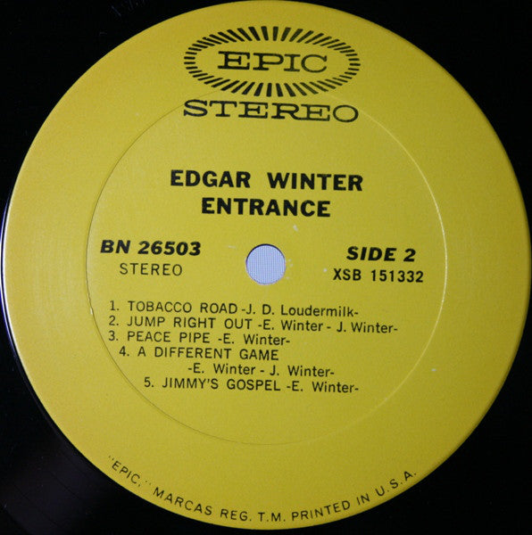 Edgar Winter : Entrance (LP, Album)