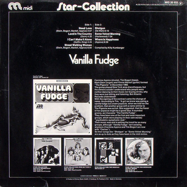 Vanilla Fudge : Star-Collection (LP, Comp)