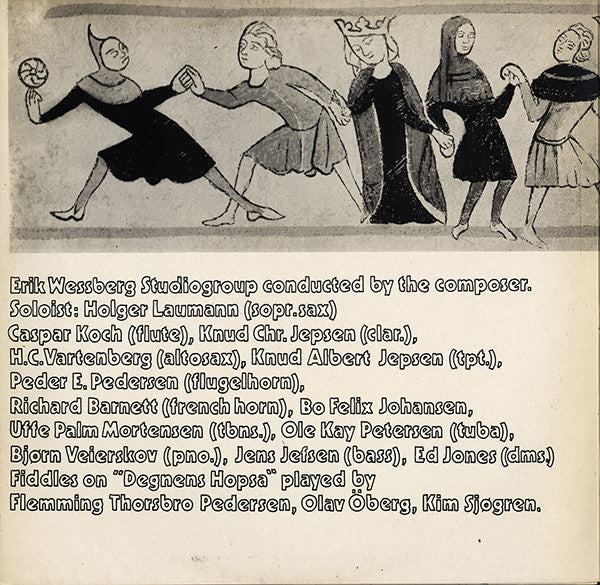 Erik Wessberg Studio Group : Ballads Of Denmark (LP)