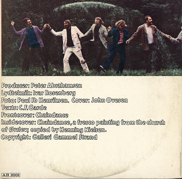 Erik Wessberg Studio Group : Ballads Of Denmark (LP)