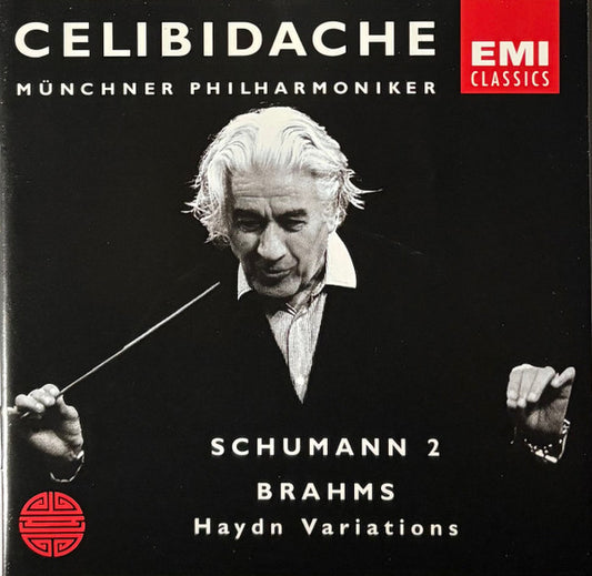 Sergiu Celibidache, Münchner Philharmoniker, Robert Schumann, Johannes Brahms : Schumann 2 / Brahms: Haydn Variations (CD, Album, RM)