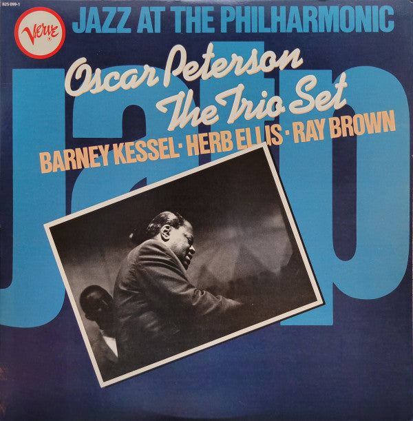 Oscar Peterson, Barney Kessel ∙ Herb Ellis ∙ Ray Brown : The Oscar Peterson Trio Set (LP, Comp, RE)