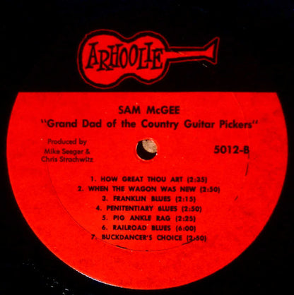 Sam McGee : Grand Dad Of The Country Guitar Pickers (LP, Album)