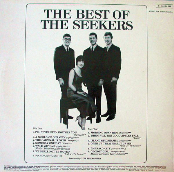 The Seekers : The Best Of The Seekers (LP, Comp)