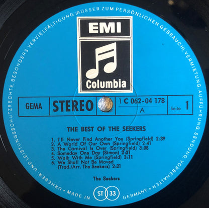 The Seekers : The Best Of The Seekers (LP, Comp)