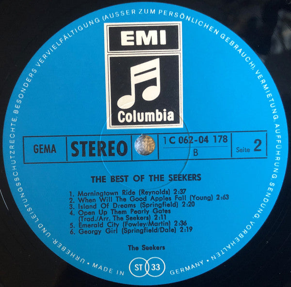 The Seekers : The Best Of The Seekers (LP, Comp)