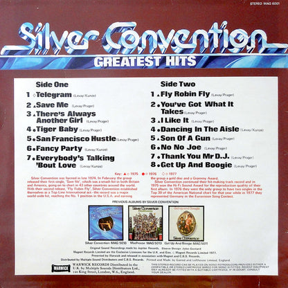 Silver Convention : Greatest Hits (LP, Comp)