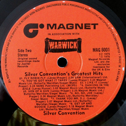 Silver Convention : Greatest Hits (LP, Comp)