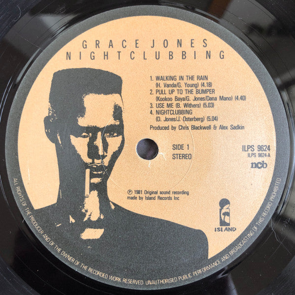 Grace Jones : Nightclubbing (LP, Album)