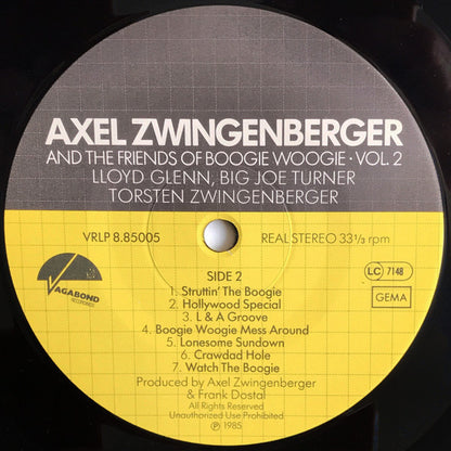 Axel Zwingenberger : Between Hamburg And Hollywood (LP, Album)