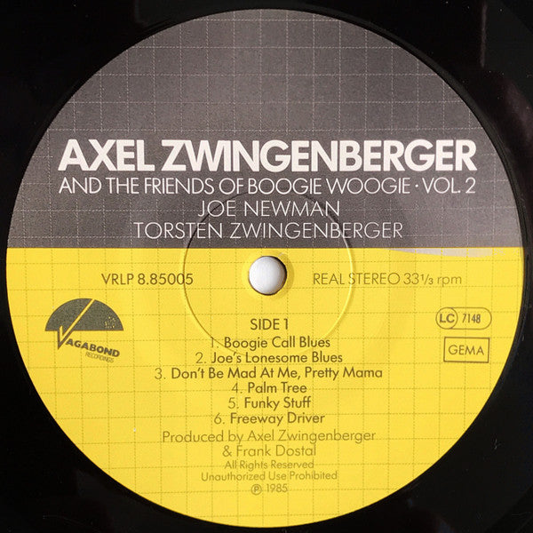 Axel Zwingenberger : Between Hamburg And Hollywood (LP, Album)