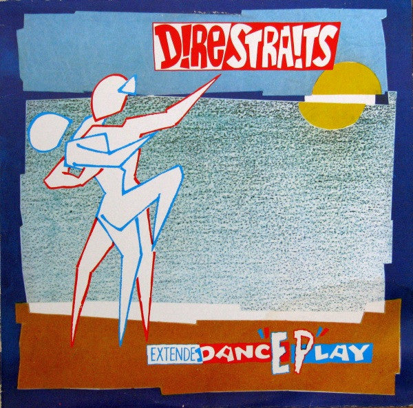 Dire Straits : Twisting By The Pool (12", EP, RE, Ora)