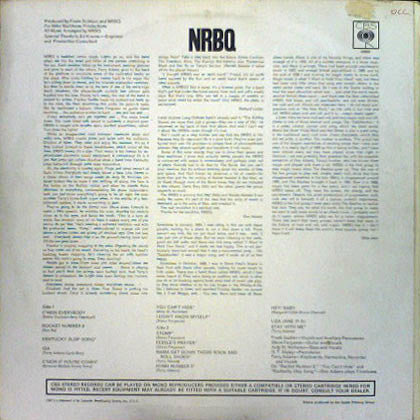 NRBQ : NRBQ (LP, Album)