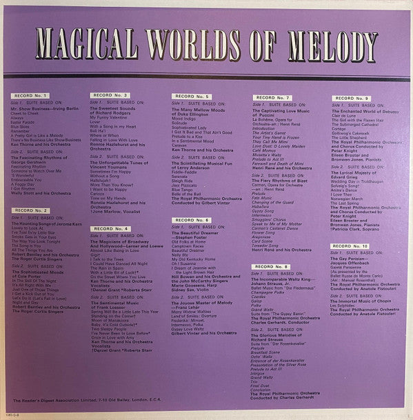 Various : Magical Worlds Of Melody (10xLP, Comp + Box)