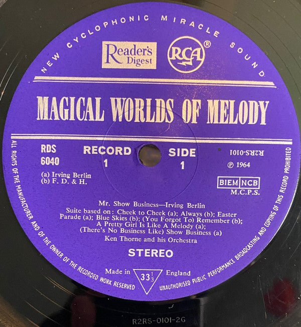 Various : Magical Worlds Of Melody (10xLP, Comp + Box)