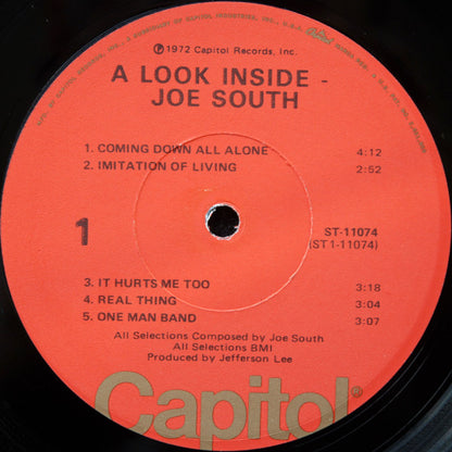 Joe South : A Look Inside (LP, Album, Los)