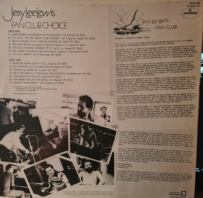 Jerry Lee Lewis : Fan Club Choice (LP, Album, Comp, Bla)