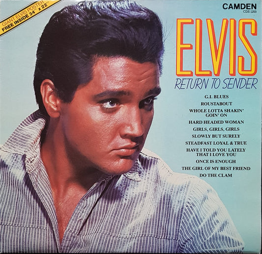 Elvis Presley : Return To Sender (LP, Comp)