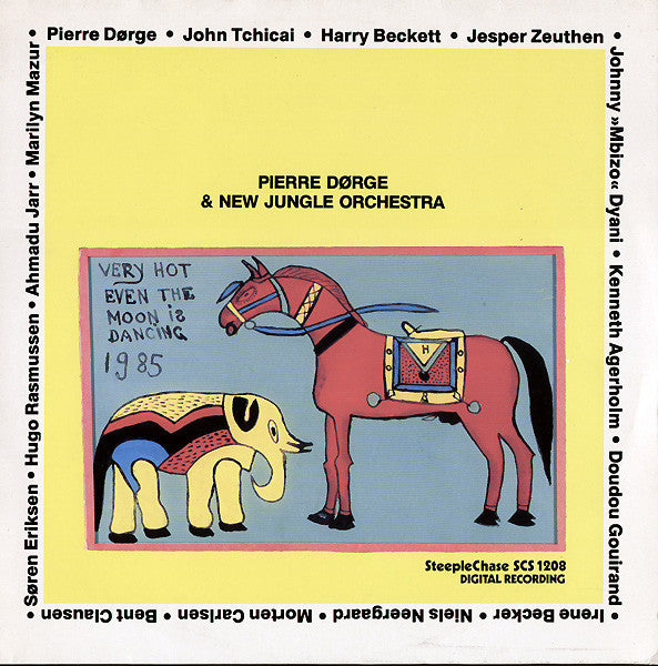 Pierre Dørge & New Jungle Orchestra : Even The Moon Is Dancing (LP, Album)