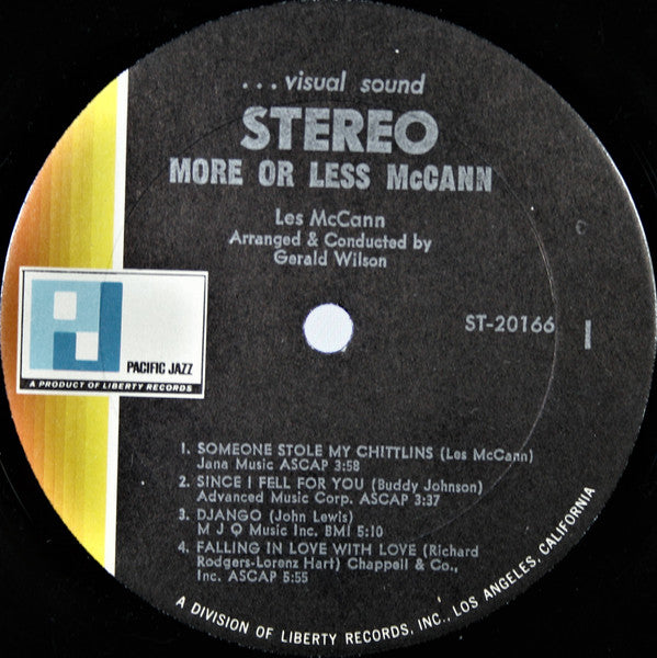 Les McCann : More Or Les McCann (LP, Album)