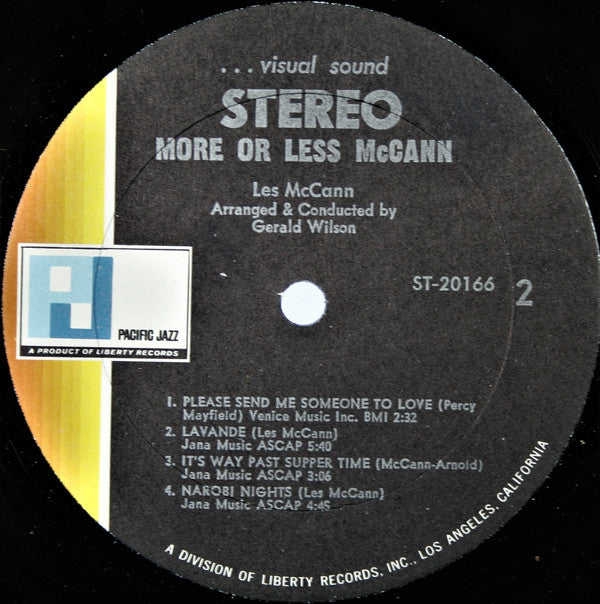 Les McCann : More Or Les McCann (LP, Album)