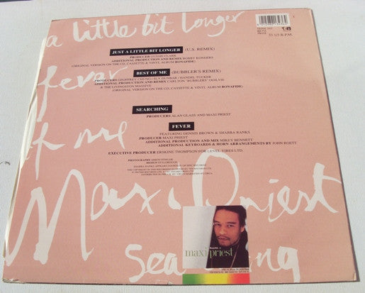 Maxi Priest : The Maxi Priest E.P. (12", EP)