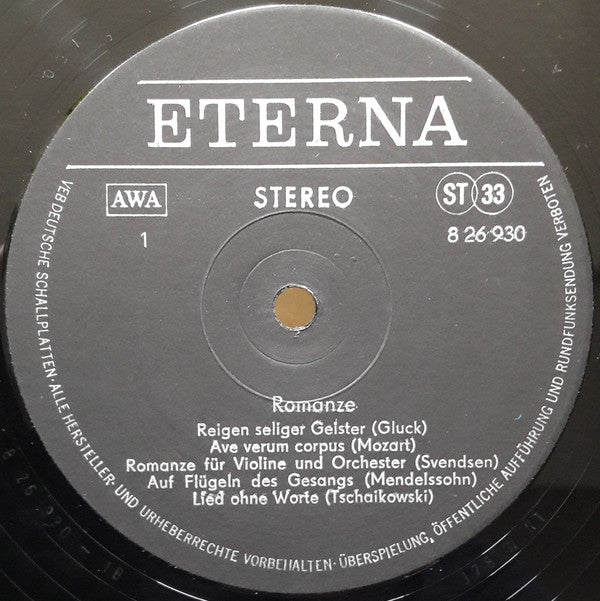 Various : Romanze (LP, Comp)