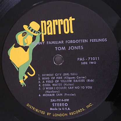 Tom Jones : Funny Familiar Forgotten Feelings (LP, Album)