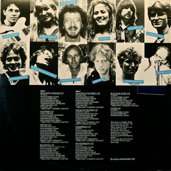 Krølle Eriks Blues Band : Crossroads (LP, Album)